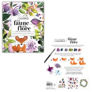 Livre aquarelle