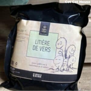 Litière de vers 1Kg - accélérateur de compost
